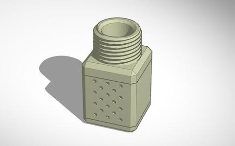 Easy Simple shower head (extra short version)