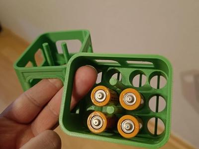 Battery box organizer