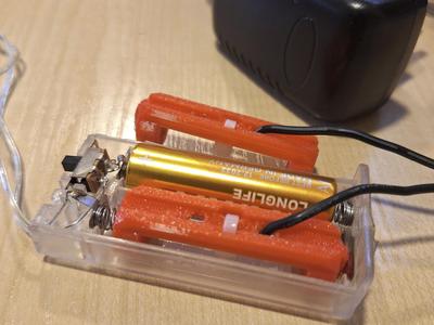 Fake AA Battery (no soldering)