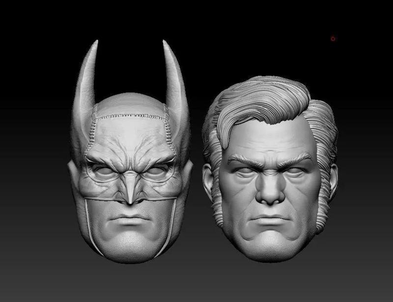 Batman Gotham by Gaslight Headsculpt for Action Figures