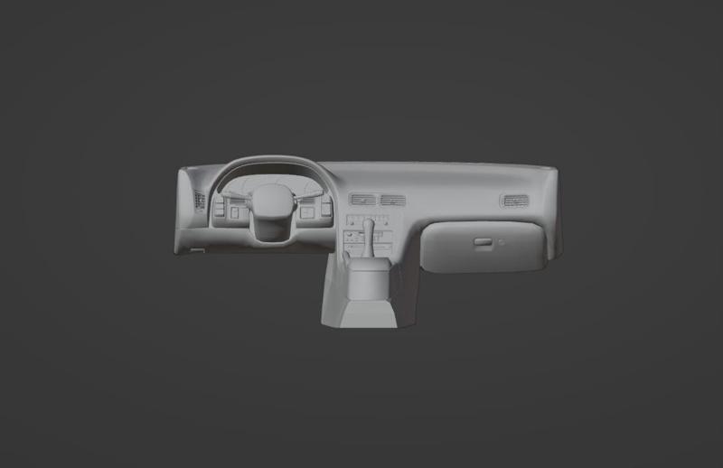 Nissan 240sx dashboard