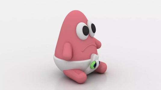 cute baby  toy 3D  printable model