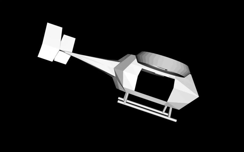 Bicopter racing seat