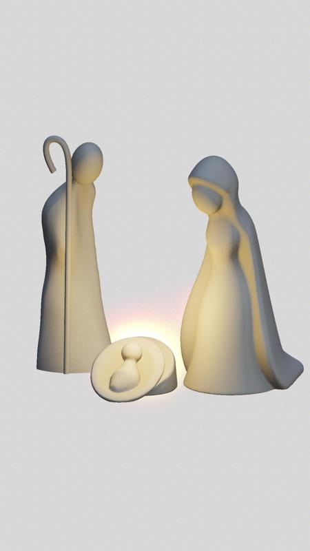 SMALL Nativity Scene