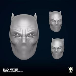 Black Panther Marvel Fan Art STL files for Action Figures