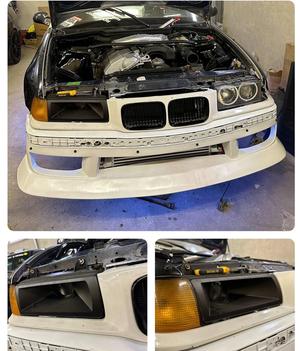 BMW E36 air intake