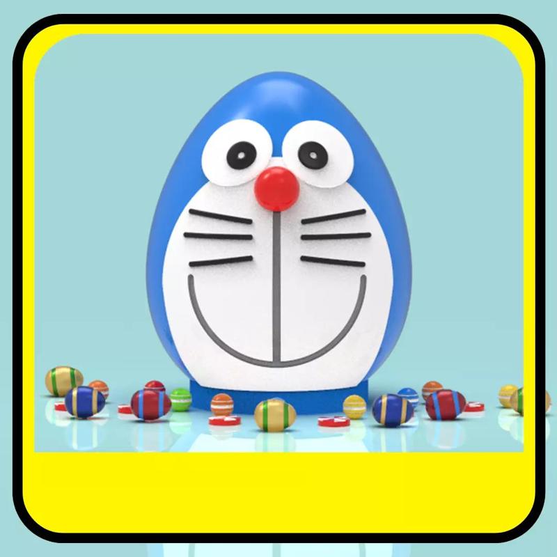 Doraemon piggy bank or easter egg