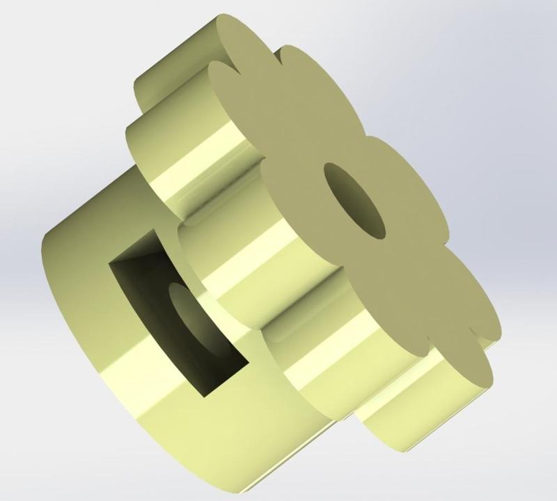 Xyz Da Vinci Heat Bed Thumb Wheel m3 Square nut