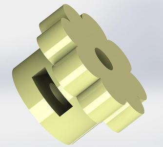 Xyz Da Vinci Heat Bed Thumb Wheel m3 Square nut