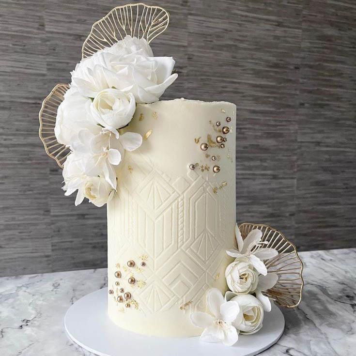 Delicate Leaf - Cake Decoration