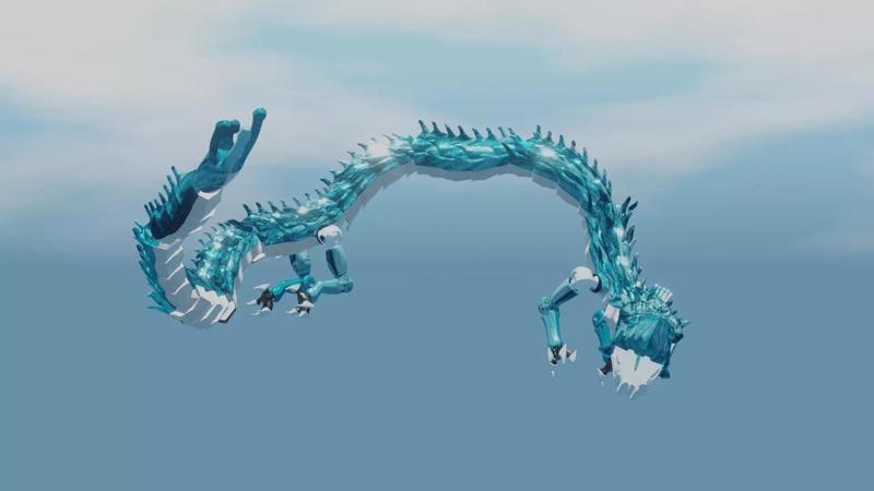 concept  action figure summon beast- Jelly Dragon