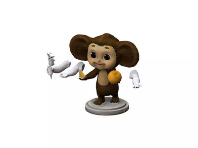 Cheburashka SEVERAL OPTIONS for 3D print STL
