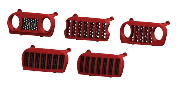 JCAD Grille for H10 Optic - All Style Options Bundle