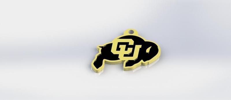 Colorado Buffaloes Keychain