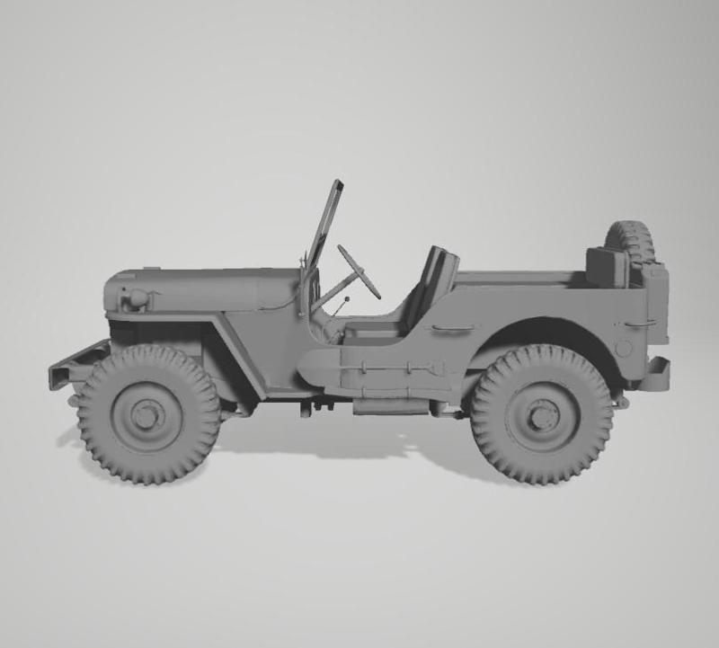 WWII Jeep Willys 1/35
