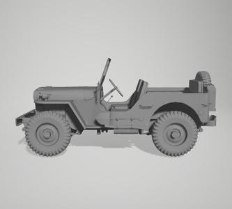WWII Jeep Willys 1/35