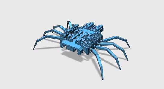 8 legged spider robot