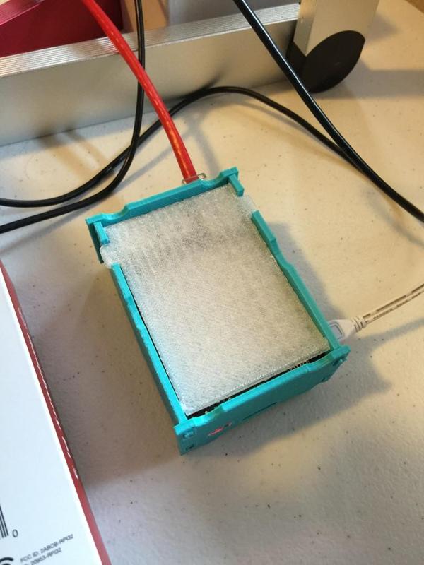fully enclosed top cover for Raspberry Pi 2 Box