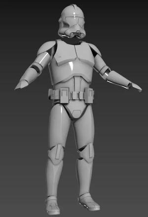 Phase 2 CT full size wearable armor STL 3d print files