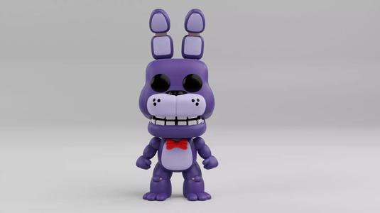 Bonnie the Rabbit  funko pop from Five Nights at Freddy