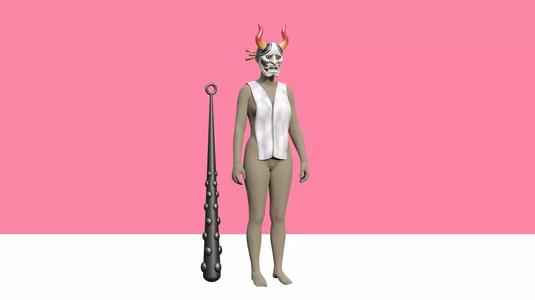 yamato mask one piece cosplay 3d print