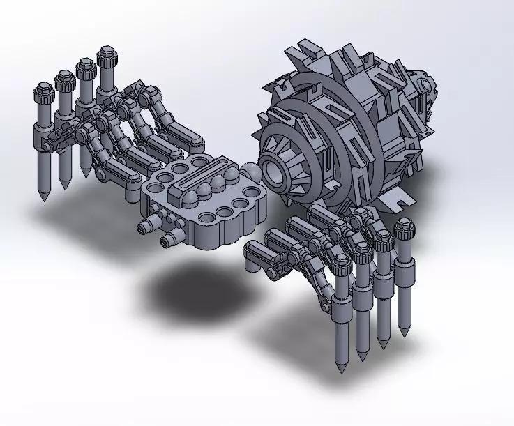 mechanical tarantula spider
