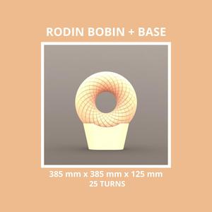 Rodin Pendant Marko Coil Frame Twist Scalar Wave Coil 25 Sizes -  365x365x125 mm