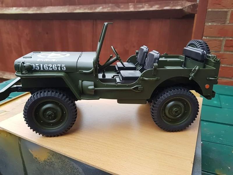 SAS Jeep conversion for JJRC Jeep