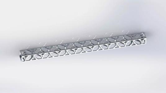 Light Aluminum X-Axis Rail Mount for 3D Printers