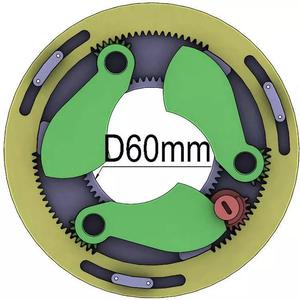 3DP3BLROD60A mechanical shutter Iris mechanism diaphragm diy