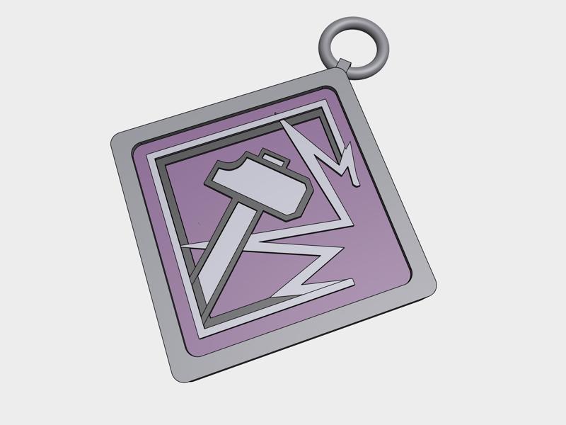 Sledge Logo Charm  (Rainbow Six Siege)