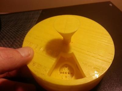 Knob for Phases of Moon in a Box