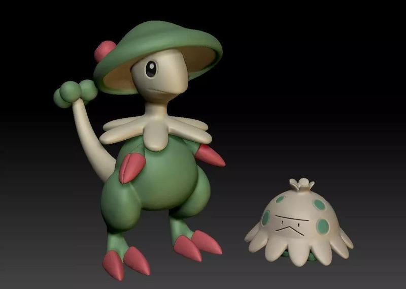 Pokemon Shroomish Breloom