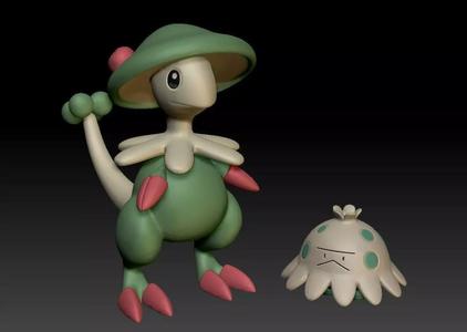 Pokemon Shroomish Breloom