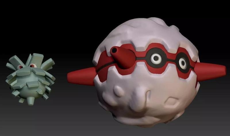 Pokemon Pineco Forretress