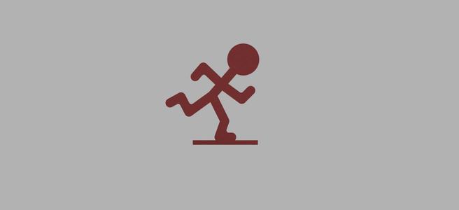 Run text flip