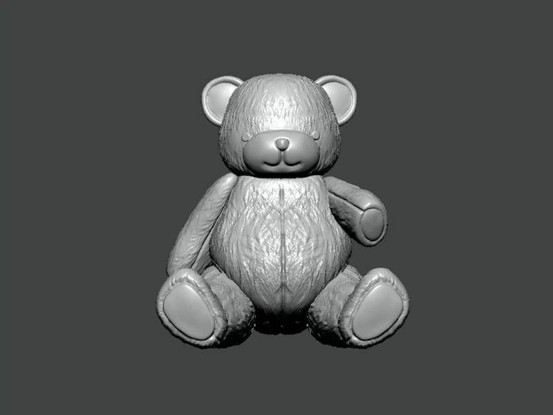 3D Model-CHARACTER0055 teddy bear