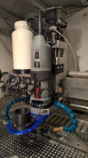 Minimal Spray Coolant upgrade for BZT CNC mill