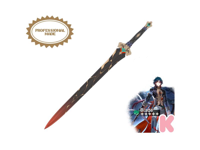 Honkai: Star Rail Blade Sword - Digital 3D Model Files - Honkai: Star Rail Cosplay - Blade Cosplay