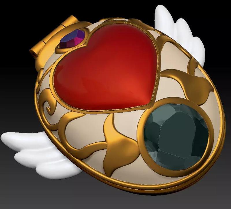 Wedding Peach Saint Mirror