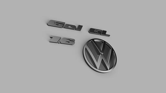 Emblems Vw Gol Gl 1,6