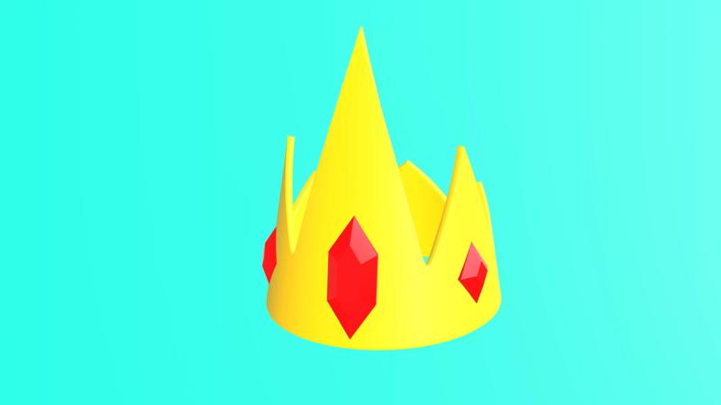 Adventure Time - Ice King Crown