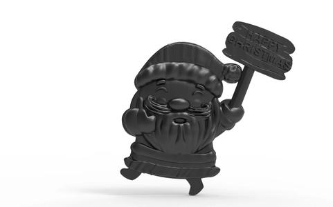 Santa claus 3D Print STL File
