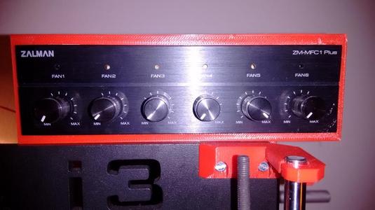 Frame support for 5.25" Zalman rheobus fan controller 