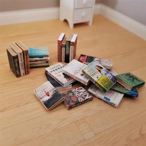Miniature Book Covers and 3D Printed Book Body - 1/12 scale