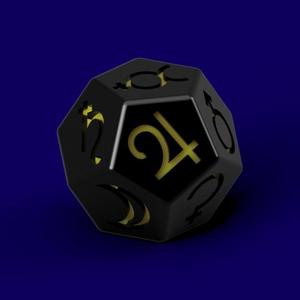 Astrological Dice Tarot Planets
