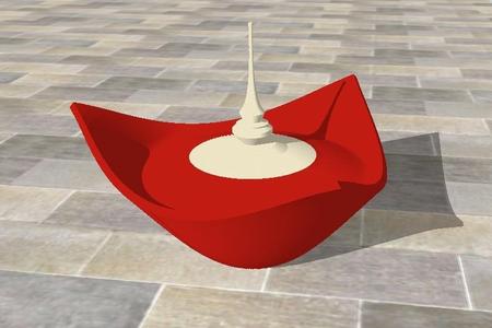 Wood Turned Style Decorative Box