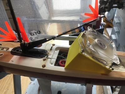 Fan frame for DF65