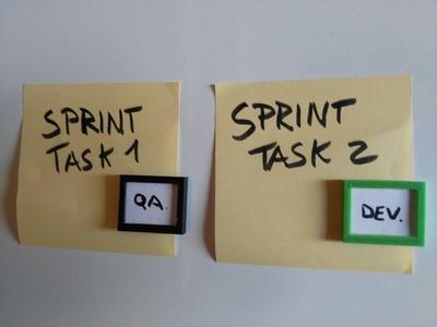 Post-it avatar holder