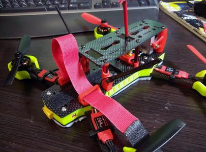 ZMR250 V2 Velcro strap holder